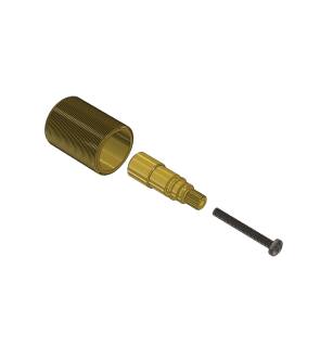 Flusso TVH.E137 1.40" Extension Kit For Use with TVH Valves in Rough Brass