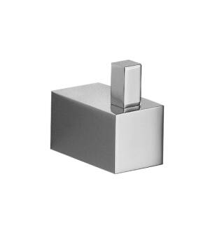 Flusso XS1001CP Brass Bathroom Robe Hook in Chrome