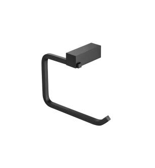 Flusso XS1007MB Brass Toilet Paper Holder in Matte Black