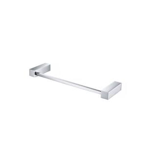 Flusso XS1008CP 8" Brass Mini Towel Bar in Chrome