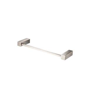 Flusso XS1008PN 8" Brass Mini Towel Bar in Polished Nickel PVD