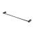 Isenberg XS1009MB 24" Brass Towel Bar in Matte Black