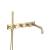 Isenberg 100.2691TSB Wall Mount Tub Filler Trim With Hand Shower in Satin Brass PVD