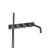 Isenberg 145.2691TMB Trim For Wall Mount Tub Filler With Hand Shower in Matte Black