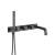 Isenberg 160.2691TMB Trim For Wall Mount Tub Filler With Hand Shower in Matte Black