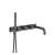 Isenberg 196.2691TMB Trim For Wall Mount Tub Filler With Hand Shower in Matte Black