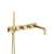 Isenberg 196.2691TSB Trim For Wall Mount Tub Filler With Hand Shower in Satin Brass PVD