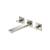 Isenberg 160.2450TBN Trim For Two Handle Wall Mounted Tub Filler in Brushed Nickel PVD