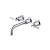 Isenberg 250.2450TCP Trim For Two Handle Wall Mounted Tub Filler in Chrome