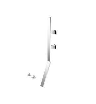 Flusso IF.2000CP Wall Mount Faucet With Deck Handles in Chrome