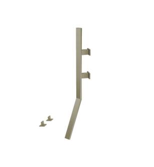 Flusso IF.2000LV Wall Mount Faucet With Deck Handles in Light Verde