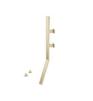 Flusso IF.2000LT Wall Mount Faucet With Deck Handles in Light Tan