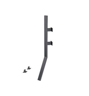 Flusso IF.2000RG Wall Mount Faucet With Deck Handles in Rock Gray