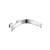 Isenberg CU.1004RCP Wall Mount Tub Spout With Right Facing Curvature in Chrome