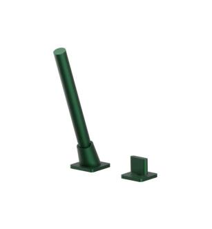Flusso 260.1280LG Deck Diverter With Holder And Hose in Leaf Green