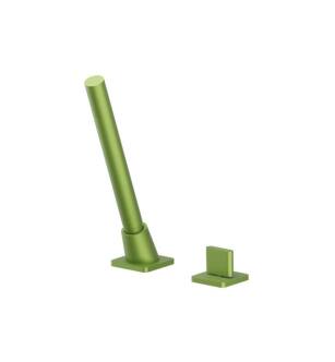 Flusso 260.1280IG Deck Diverter With Holder And Hose in Flusso Green