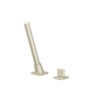 Flusso 260.1280LT Deck Diverter With Holder And Hose in Light Tan
