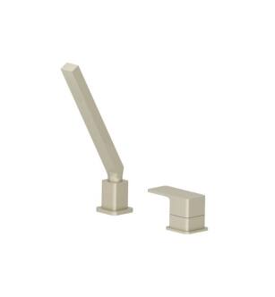 Flusso 196.1280LT Deck Diverter With Holder And Hose in Light Tan