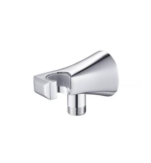 Flusso 230.8006CP Wall Elbow With Holder Combo in Chrome