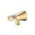 Isenberg 230.8006SB Wall Elbow With Holder Combo in Satin Brass PVD