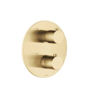 Isenberg 100.4001TSB Trim For Thermostatic Valve in Satin Brass PVD