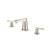 Isenberg 240.2001BN Three Hole 8" Widespread Two Handle Bathroom Faucet in Brushed Nickel PVD