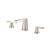 Isenberg 240.2001PN Three Hole 8" Widespread Two Handle Bathroom Faucet in Polished Nickel PVD