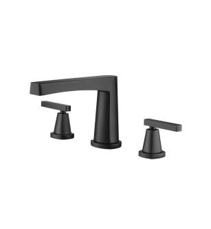 Isenberg 240.2411MB 3 Hole Deck Mount Roman Tub Faucet in Matte Black