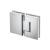 Isenberg 10.GGH.5007CP 180 Degrees Glass To Glass Shower Door Hinge in Chrome