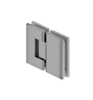 Flusso 10.GGH.5017CP 180 Degrees Glass To Glass Heavy Duty Shower Door Hinge in Chrome