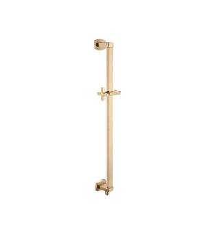 Isenberg 240.601005ABB Serie 240 Shower Slide Bar With Integrated Wall Elbow in Brushed Bronze PVD