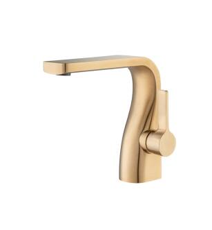 Flusso 260.1000BB Serie 260 Single Hole Bathroom Faucet in Brushed Bronze PVD