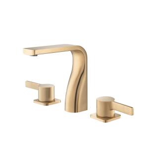 Flusso 260.2001BB Serie 260 Three Hole 8" Widespread Two Handle Bathroom Faucet in Brushed Bronze PVD