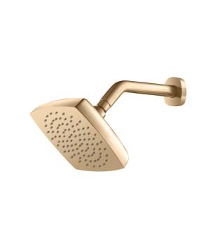 Flusso RHW.7CBB Serie 240 7" Rain Head With 8" Arm in Brushed Bronze PVD
