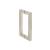 Isenberg SDH.1000BN 8" Back To Back Square Shower Door Pull Handle in Brushed Nickel PVD