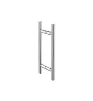 Flusso SDH.1050CP 8" Back To Back Shower Door Pull Handle in Chrome
