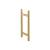 Isenberg SDH.1050SB 8" Back To Back Shower Door Pull Handle in Satin Brass PVD