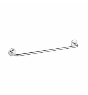 Flusso 100.1009CP Brass Towel Bar - 18″ - Round in Chrome