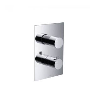 Flusso 100.4000TCP Thermostatic Shower Trim in Chrome