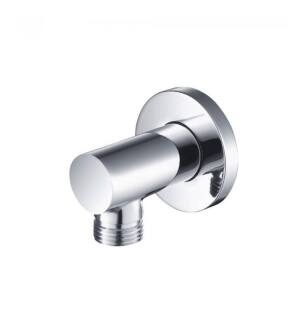 Flusso 100.5502CP Shower Wall Supply Elbow - Round in Chrome