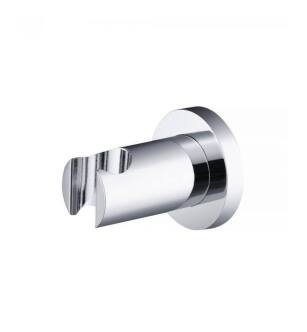 Flusso 100.8002CP Hand Shower Holder - Round in Chrome