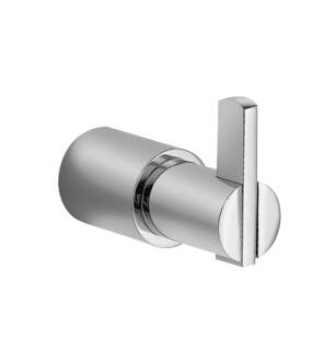 Flusso 145.1001CP Brass Bathroom Towel / Robe Hook in Chrome