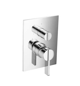 Flusso 145.2100TCP Tub-Shower Trim in Chrome
