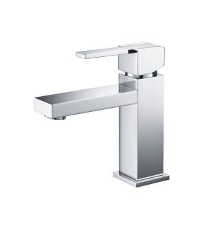 Flusso 150.1000CP Single Hole Bathroom Faucet in Chrome