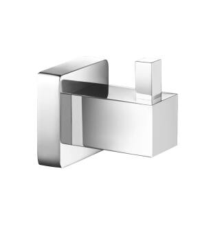 Flusso 150.1001CP Brass Bathroom Towel / Robe Hook in Chrome