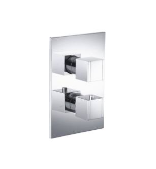 Flusso 150.4000TCP Thermostatic Shower Trim in Chrome