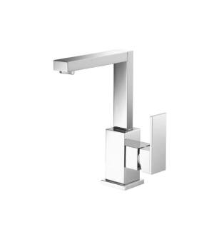 Flusso 160.1500CP Single Hole Bathroom / Bar Faucet - With Swivel Spout in Chrome