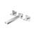 Isenberg 160.1900CP Two Handle Wall Mounted Bathroom Faucet in Chrome