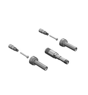 Flusso 160.1900ECP 0.9″ Extension Kit – For Use with 160.1900, 160.2450 in Chrome