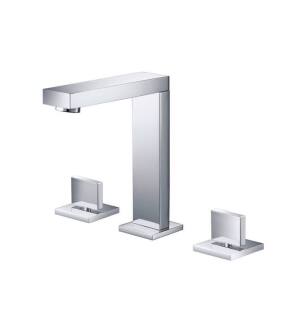 Flusso 160.2000CP Three Hole 8″ Widespread Two Handle Bathroom Faucet in Chrome